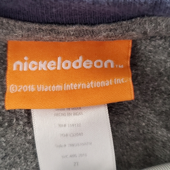 TEENAGE MUTANT NINJA TURTLES Nickelodeon TMNT kids 2T slong sleeve shirt - Picture 3 of 4